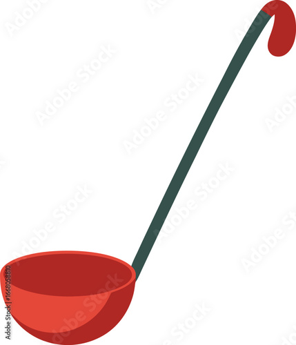 spoon with red caviar