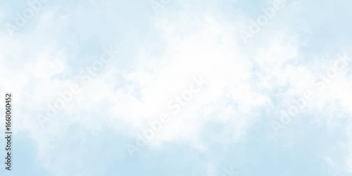  serene skyscape with gentle blue tones and soft white clouds , creating a peaceful and airy atmosphere on a bright day.
