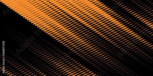 orange black brush Car sticker wrap pattern banner abstract sporty lines black orange color combination grunge brush modern pattern racing motorsport vector design, Eps 10.