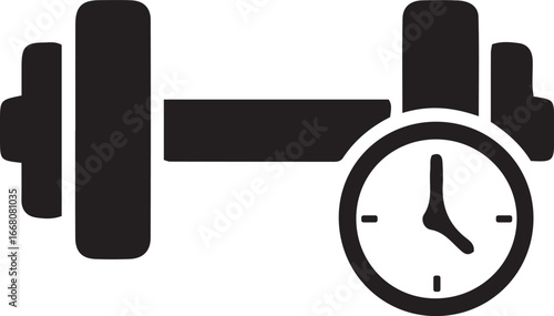 Fitness icons running shoes dumbbell heartbeat exercise Health and Fitness Vector Icon Set. Solid filled heart pulse, running shoe, dumbbell, yoga meditation pose, healthy nutrition plate. Wellness, 