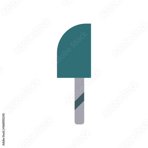 Orange Fruit Flat Color Icon: Healthy Food and Citrus