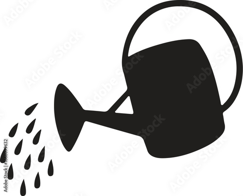 illustration of a watering can