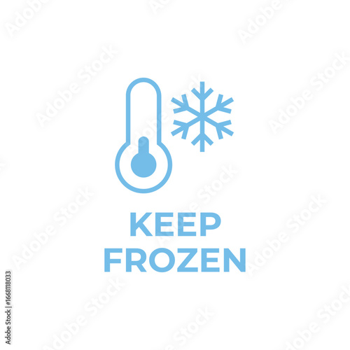 Frozen Product Thermometer Cold Symbol
