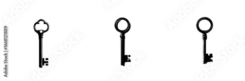 Unique collection of vintage keys showcasing diverse designs and shapes
