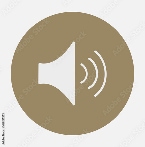 vector icon of a speaker