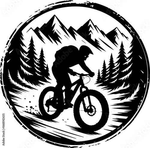 Mountain Biking Adventure Vector Bundle