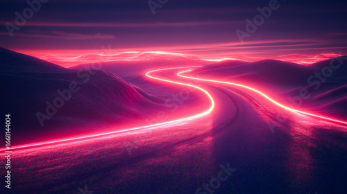 Neon line project, Saudi Arabia