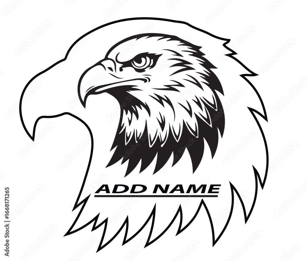 Fototapeta premium eagle vector illustration