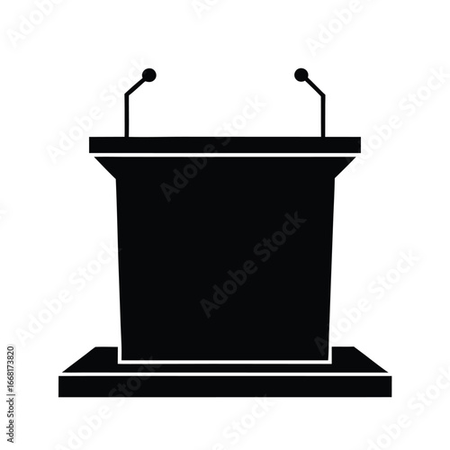 political, debate, podium, silhouette, government, democracy, candidate, election, policy, stage