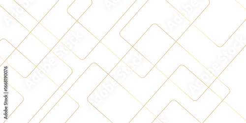 Modern minimal and clean white gold background with realistic line wave geometric circle shape, abstract white and gold colors with lines pattern texture computer geometric digital connection desig	