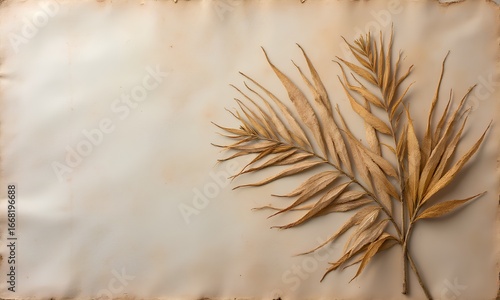 A professional flat lay of an open notebook, a classic metal watch, and a black pen on a cracked, beige concrete background with a green plant.