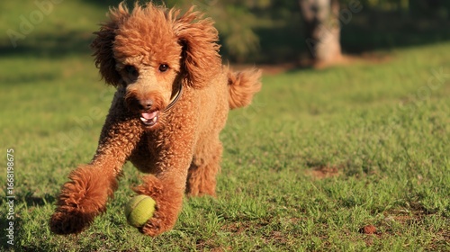 Poodles at Play: Watch These Intelligent, Fluffy Pups Chase Toys, Frolic in Yards, and Spark Joy with Their Lively Antics