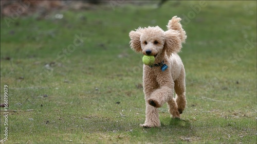 Poodles at Play: Watch These Intelligent, Fluffy Pups Chase Toys, Frolic in Yards, and Spark Joy with Their Lively Antics