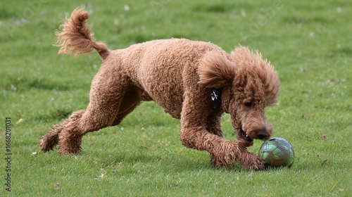 Poodles at Play: Watch These Intelligent, Fluffy Pups Chase Toys, Frolic in Yards, and Spark Joy with Their Lively Antics