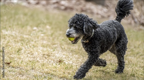 Poodles at Play: Watch These Intelligent, Fluffy Pups Chase Toys, Frolic in Yards, and Spark Joy with Their Lively Antics