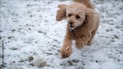 Poodles at Play: Watch These Intelligent, Fluffy Pups Chase Toys, Frolic in Yards, and Spark Joy with Their Lively Antics