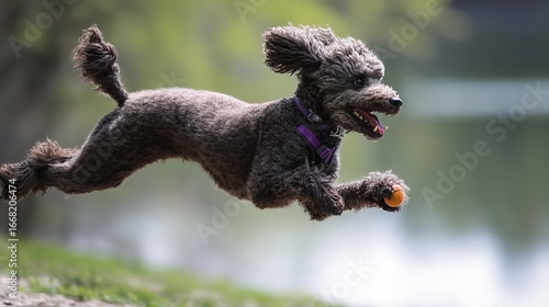 Poodles at Play: Watch These Intelligent, Fluffy Pups Chase Toys, Frolic in Yards, and Spark Joy with Their Lively Antics