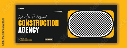Construction Company Advertisement for Residential and Commercial Building Projects