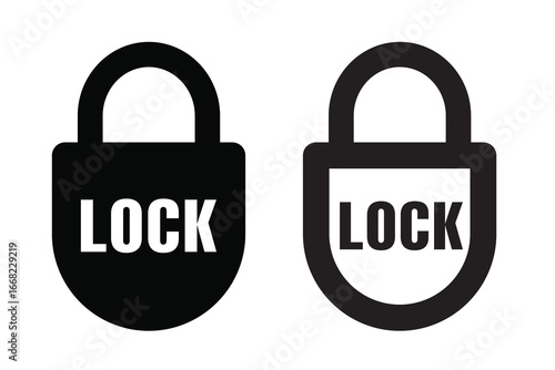 Lock  Icon Set – Security, Privacy, and Access Symbols