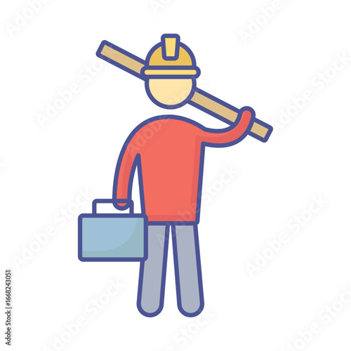 Architect  Vector Icon which can easily modify or edit