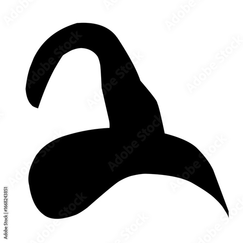 Halloween Witch Hat Silhouette