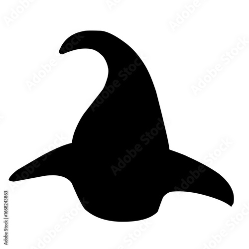 Halloween Witch Hat Silhouette