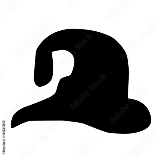 Halloween Witch Hat Silhouette