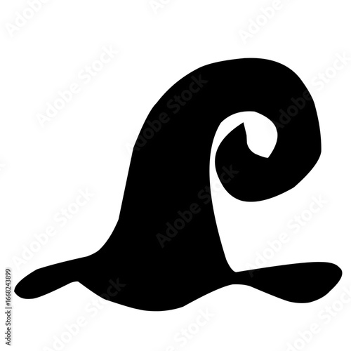 Halloween Witch Hat Silhouette