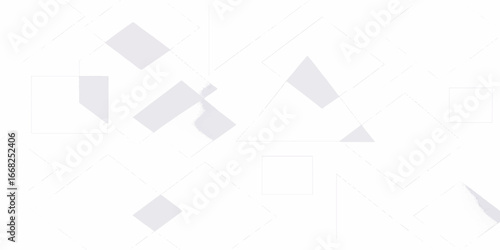 Abstract geometric 3 D vector background with cubes and squares design
