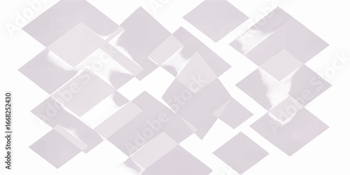 Abstract 3 D geometric pattern background with cubes and grey squares design