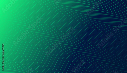 Abstract gradient background with subtle wavy texture and pixelated transition from bright green to deep blue