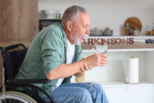 Senior man suffering from P...