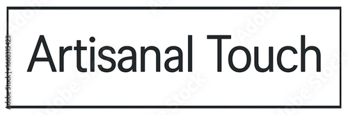 Artisanal touch vector: elegant design for handcrafted creations and custom decor