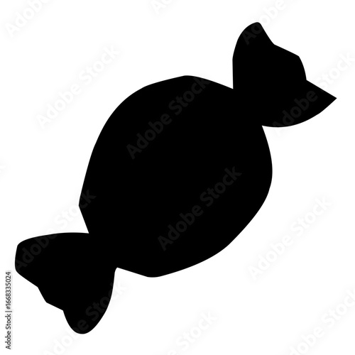 Halloween Candy vector illustration, Halloween Candy silhouette, Candy vector art