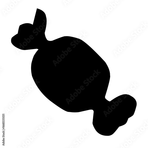 Halloween Candy vector illustration, Halloween Candy silhouette, Candy vector art