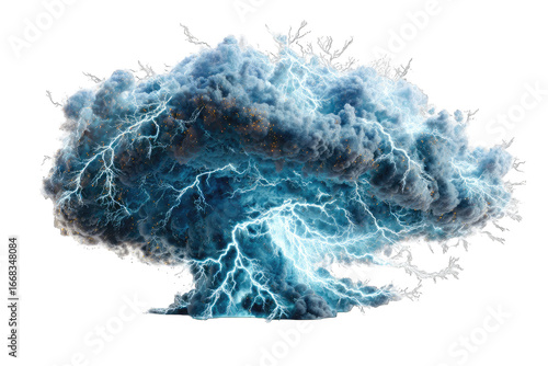 Abstract image of a thundercloud