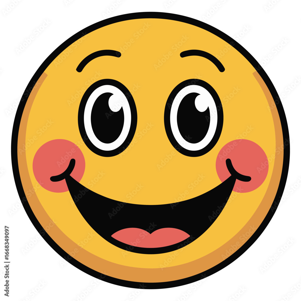 Fototapeta premium happy smiley face