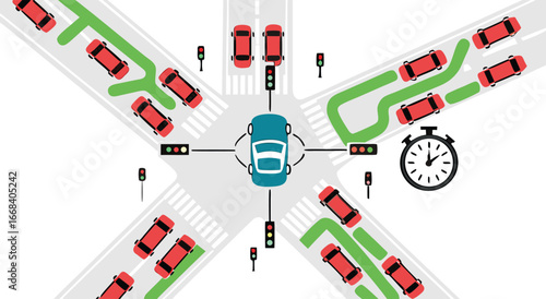 Optimized Traffic Flow Through AI-Powered Signal Coordination Reduces Congestion And Improves Travel Times
