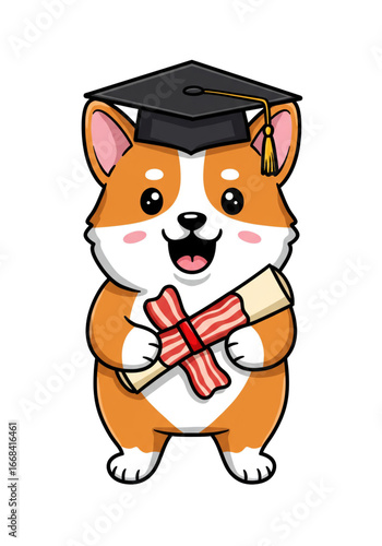 Funny Cartoon Dogs Collection | Vector-Style PNGs on White Background