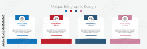 Infographic template design element. Business presentation with 3 step process. Vector Infographic label design template with icons and 5 options or steps.