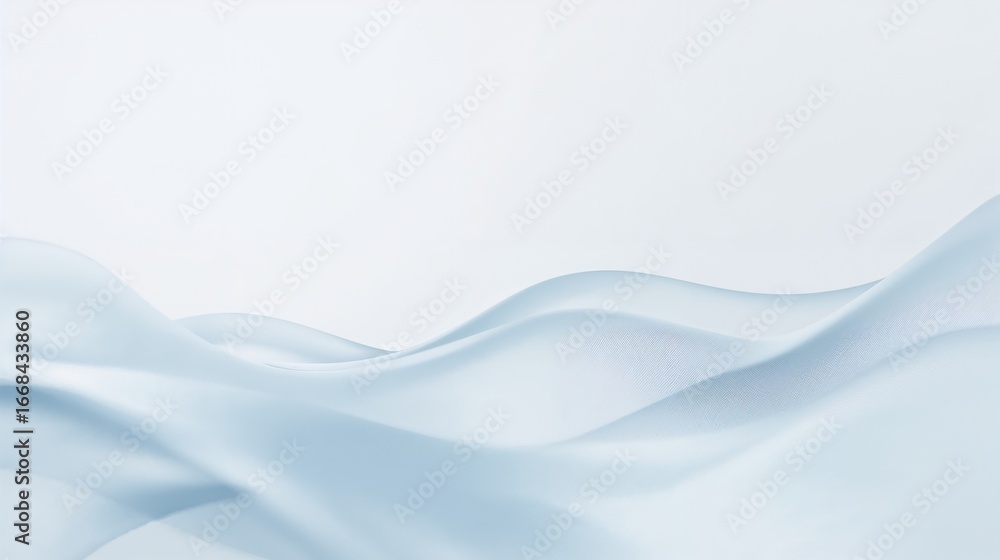 Fototapeta premium Clean Abstract Wave Gradient Background