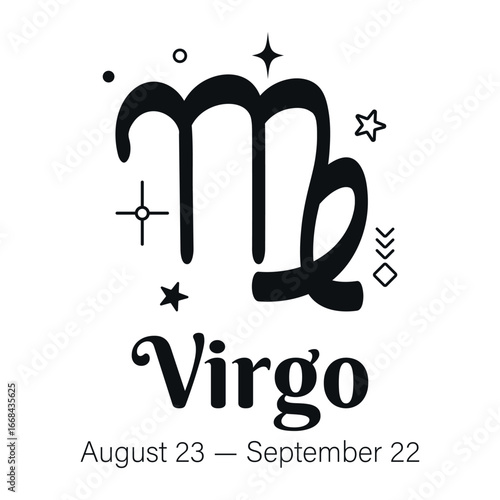 Vector image of zodiac signs icons. Concept of fortune telling by tarot cards and horoscope forecasts. Element for your design