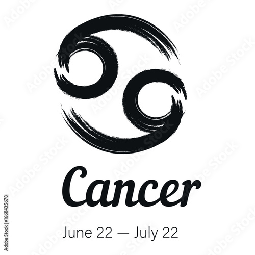 Vector image of zodiac signs icons. Concept of fortune telling by tarot cards and horoscope forecasts. Element for your design