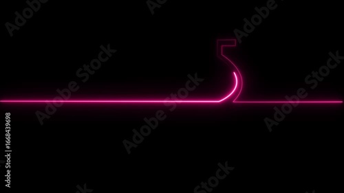 Wallpaper Mural “Download Bar Animation with Icon – Glowing Progress on Black Background” 4k video Torontodigital.ca