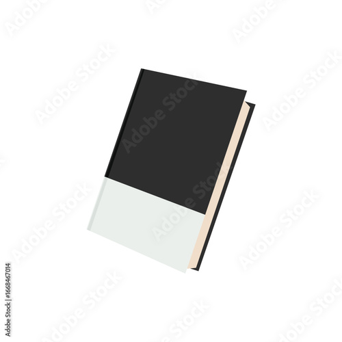 collection of vector books arranged in various shapes, white background