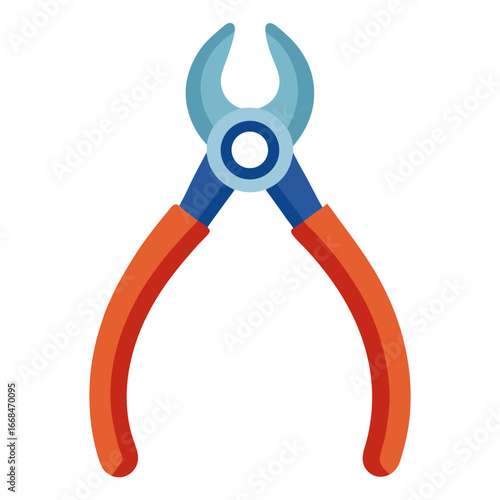 Forceps Vector icon on White Background  