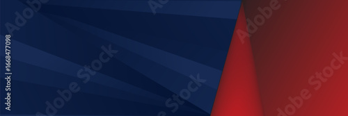 abstract 3d dark blue background with a combination of luminous red overlap layers background.eps10