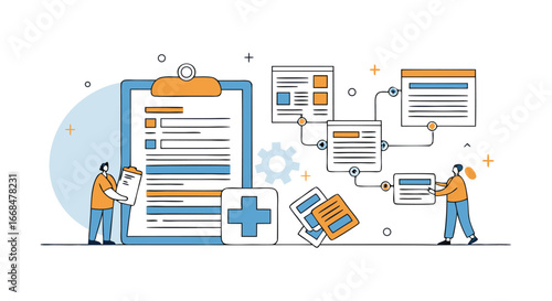 Digital Health Records Management and Patient Care Coordination System Overview
