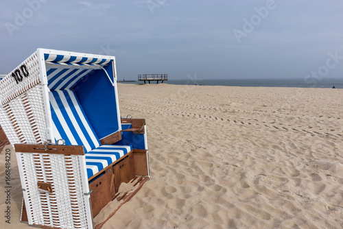 Quiet North Sea beach