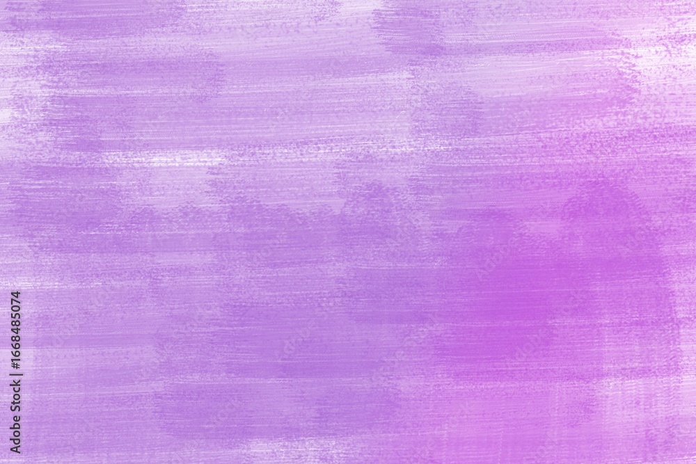 Fototapeta premium Abstract Purple Watercolor Brush Stroke Background, Light Purple Acrylic Paint Texture Background, Hand-Drawn Violet Brush Strokes, Artistic Backdrop